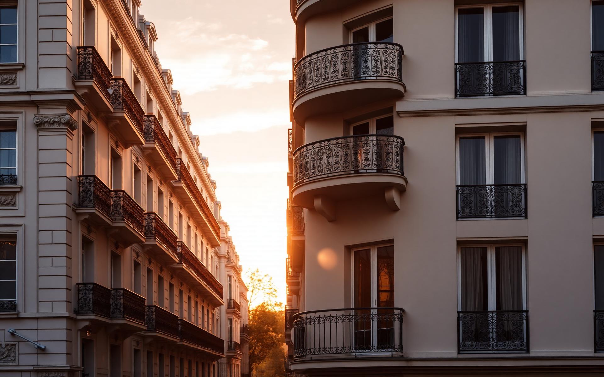 Luxury Parisian real estate